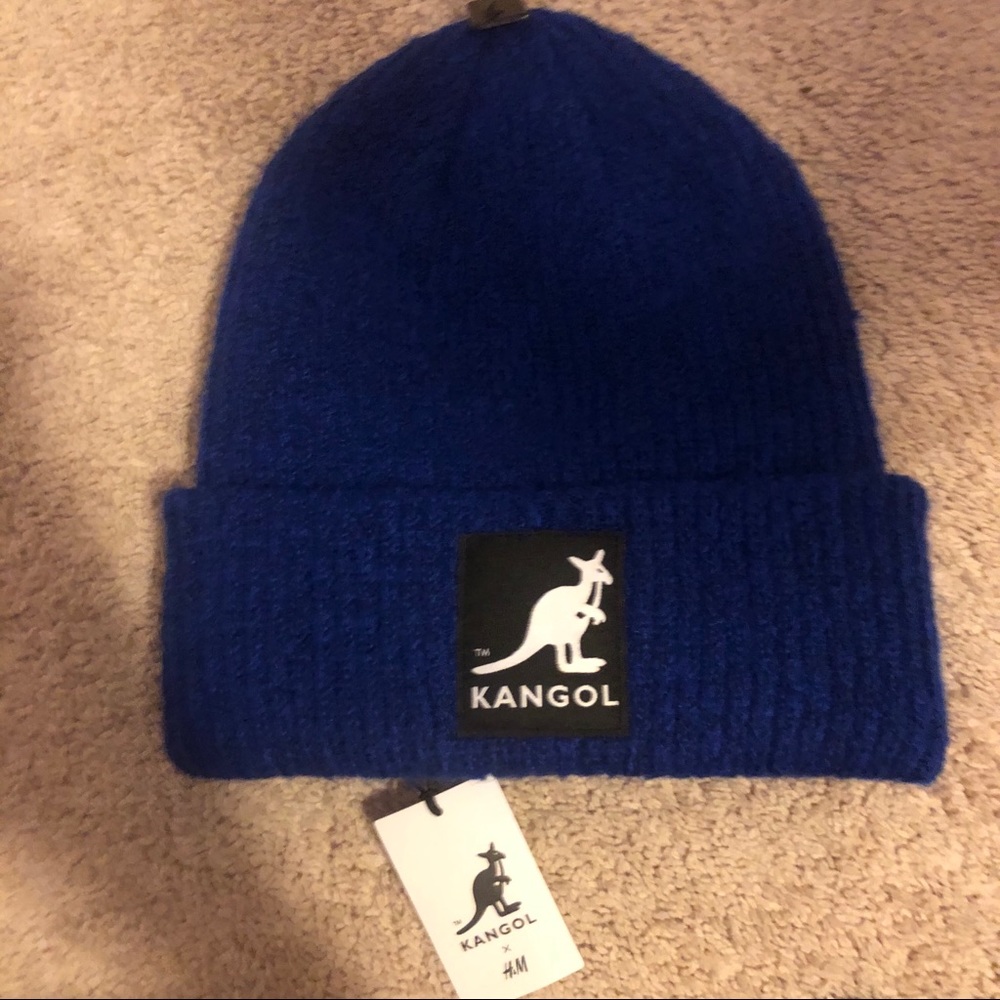 H&M Royal Blue Ribbed Knit Beanie - Picture 4 of 10
